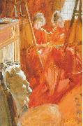 Anders Zorn Les demoiselles Schwartz china oil painting artist